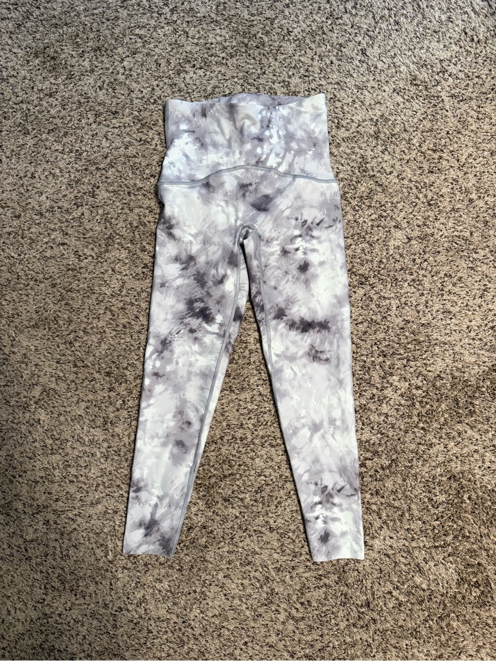 SPANX Womens High-Waist Tie-Dye Leggings